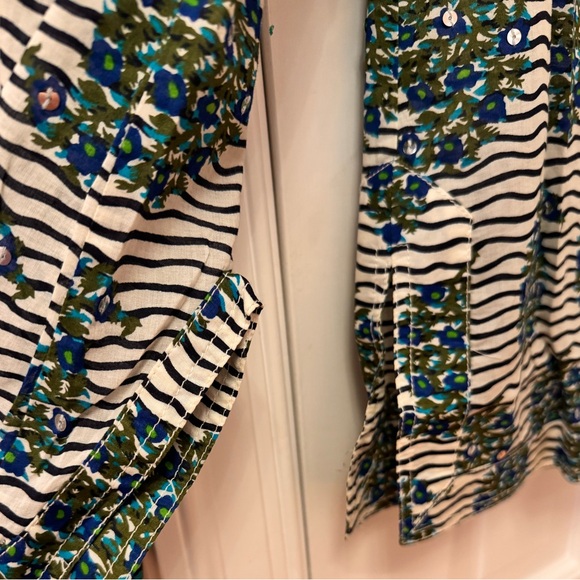 Tory Burch sequin cotton tunic, size 12 - Picture 3 of 5